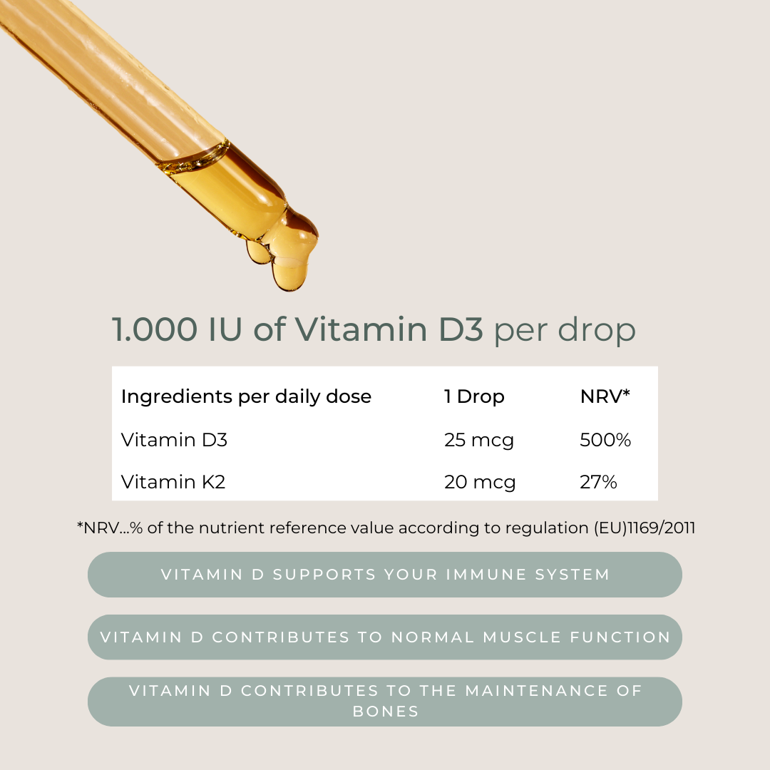 VILAVIT Vitamin D3+K2