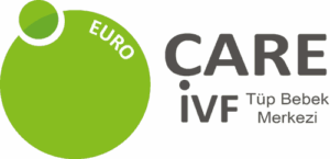 The logo of EuroCARE IVF Clinic in Northern Cyprus – a specialized center for in vitro fertilization (IVF) and reproductive medicine
