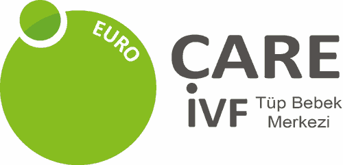 The logo of EuroCARE IVF Clinic in Northern Cyprus – a specialized center for in vitro fertilization (IVF) and reproductive medicine