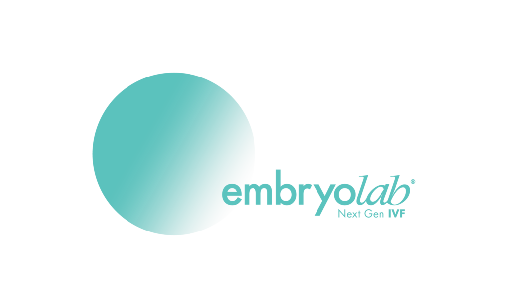 Logo of the Embryolab clinic in Thessaloniki – a specialized center for in vitro fertilization (IVF) and reproductive medicine